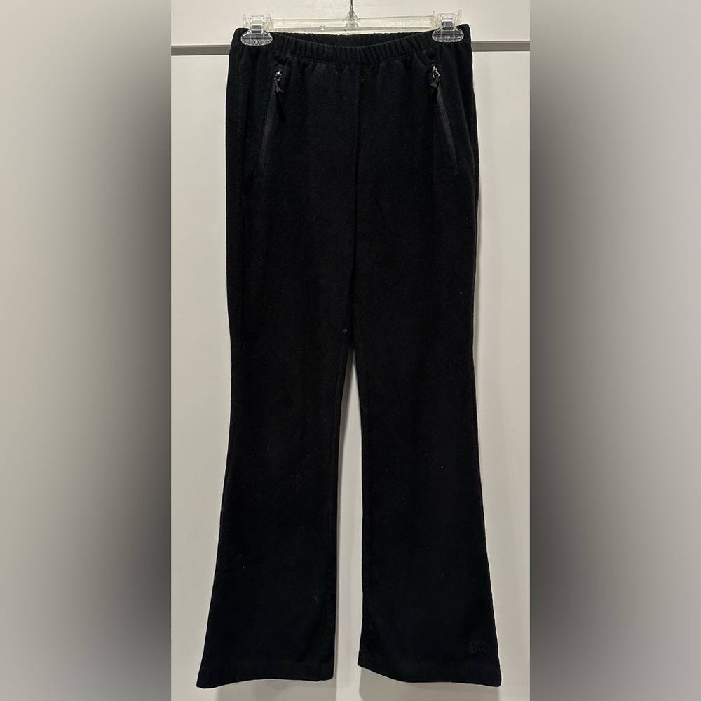 Unisex Kids REI Black Fleece Pants